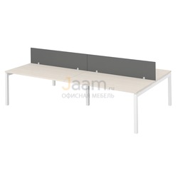 Мебель для персонала Станция рабочая с перегородкой ПК-ТНА-СР280Х158М4/АЖ