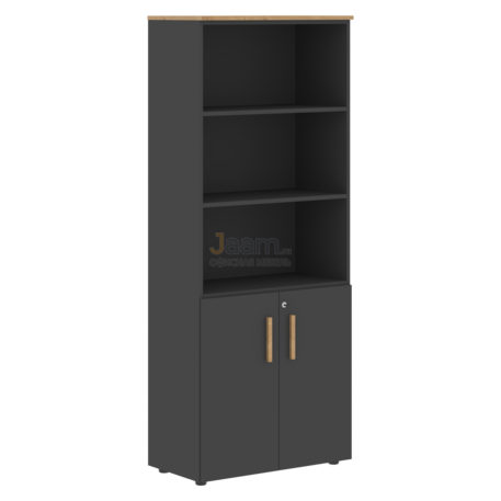 Мебель для персонала Офисный шкаф с 1 комплектом глухих малых дверей FHC 80.5(Z)