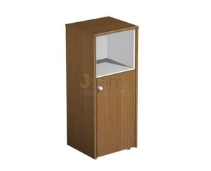 Мебель для персонала Шкаф для документов узкий полузакрытый КВ 316 БН