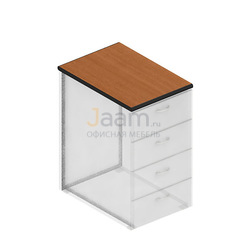 Мебель для персонала Крышка для тумбы приставной