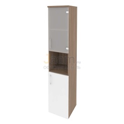 Мебель для персонала Офисный шкаф высокий узкий правый O.SU-1.4(R)