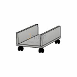 Мебель для персонала Подставка под системный блок на колесах ПФ009