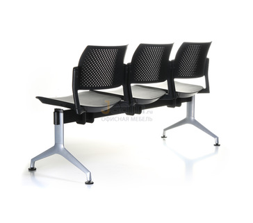 Офисный стул Макс 3 Ткань кат. 1 без подлокотников спинка пластик