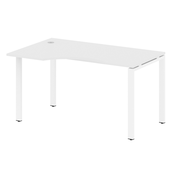 Стол криволинейный левый Metal System Style БП.СА-2 Л 1400x900x750