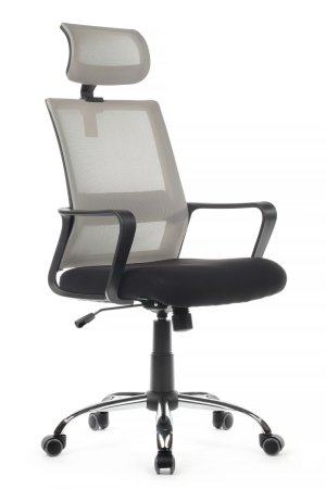 Офисное кресло Mint RCH 1029HB Серый | Черный (Серый | Черный)