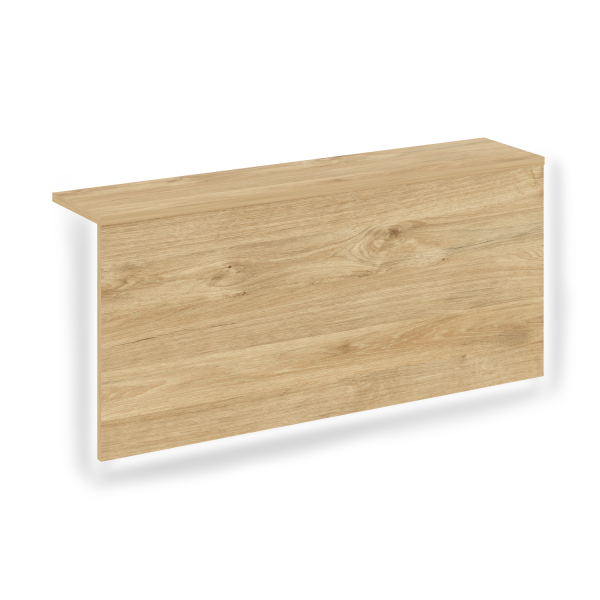 Накладка с подсветкой прямая высокая на 2 модуля О.R-F.MP.V-98 Onix О.R-NP.V-98.2.S 1500x327x674