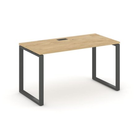 Стол письменный SN-6O.SP-024 (1580х800х750) (Тиквуд Светлый/Металл Антрацит)
