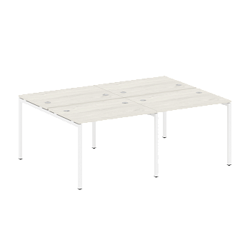 Рабочая станция на 4 раб. места Metal System Style БП.СМ-4.1 2000x1475x750