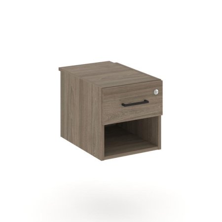 Тумба с 1 открытой нишей и 1 ящиком SN.TP-042 (343х507х356) (Вяз Благородный)