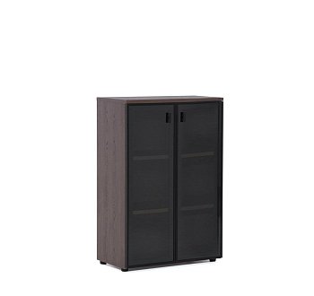 LAVA Шкаф стеклянные двери H121