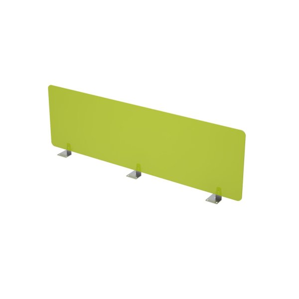 9БР.120.3 Барьер оргстекло, фронтальный (1400x4x400) (Kiwi)