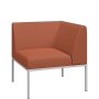 AC Астро. Модуль угловой. Sweet blue. Серый каркас
