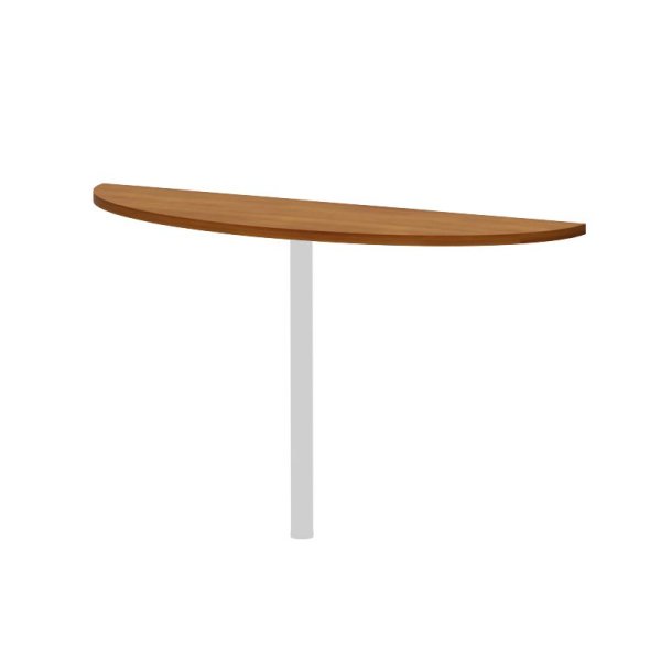 Приставка (без опоры) Этюд Р20.15 1235x350x25 (Орех французский)
