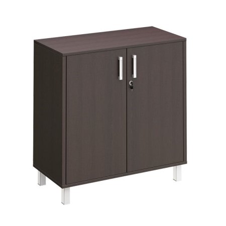 Шкаф для документов две глухие двери с замком Борн B 410-821-1 900x450x940 (Венге)