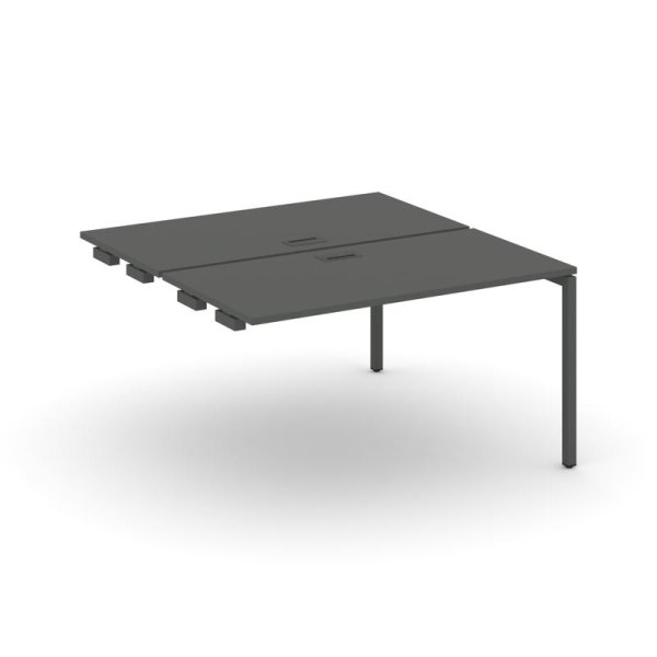 Стол-приставка к опорным элементам SN-4P.DPRS-001 (980х1232х750) (Антрацит/Металл Антрацит)