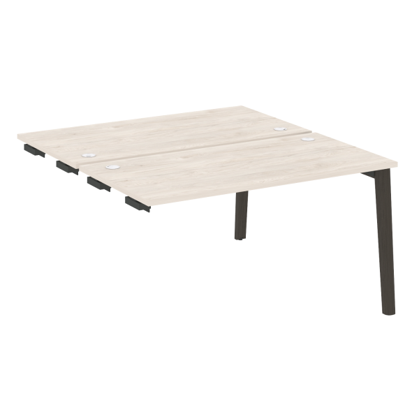 Стол-приставка двойной на деревянных опорах Onix Wood OW.D.SPR-3.7 1380x1475x750
