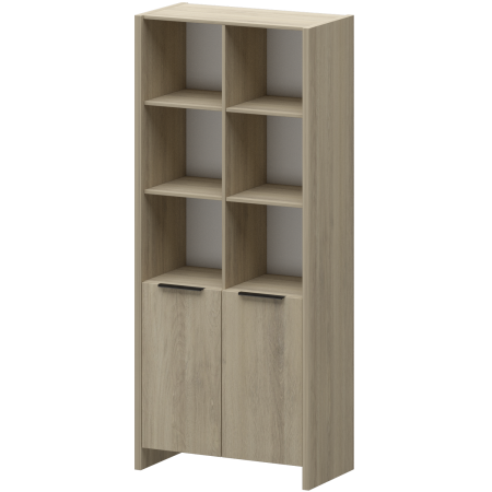 Стеллаж комбинированный Акцент КТ-42.38 856x438x1968