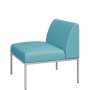 A1 Астро. Модуль 1-местный. Sweet blue. Серый каркас
