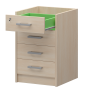 Корпус тумбы приставной Арго АТ-05 440x450x740