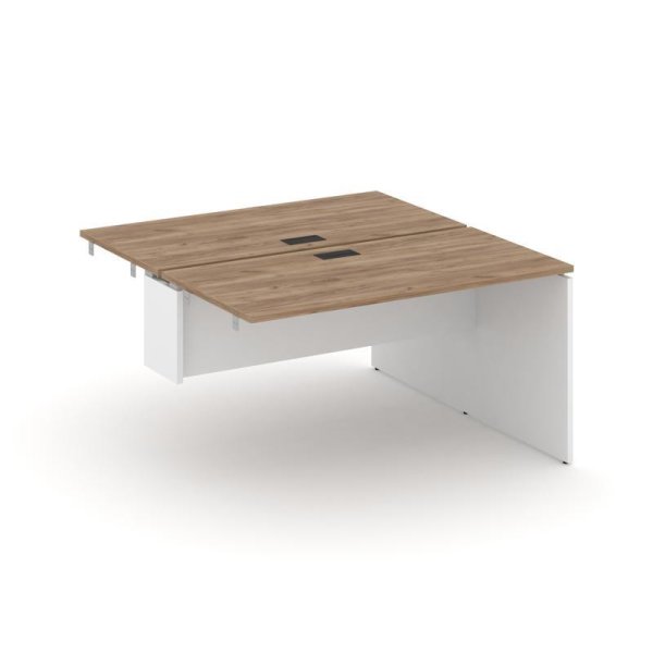 Стол-приставка к опорным элементам SN-D.DPRS-021 (980х1632х750) (Дуб Табак/Белый)