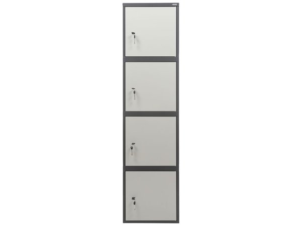 Бухгалтерский шкаф AIKO SL- 185/4 (Серый)