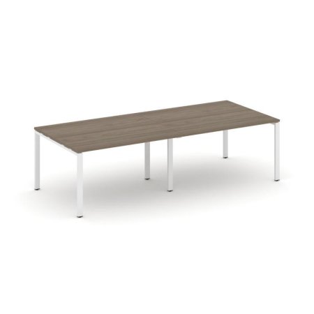 Стол переговорный SN-6P.SPRG-044.3 (3160х1180х750) (Вяз Благородный/Металл Белый)